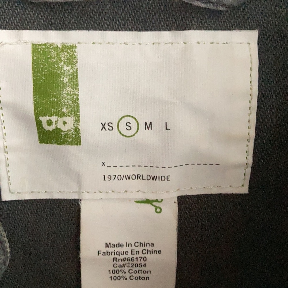 Moto Denim Vegan Leather Trim Small  Jacket - Picture 4 of 8